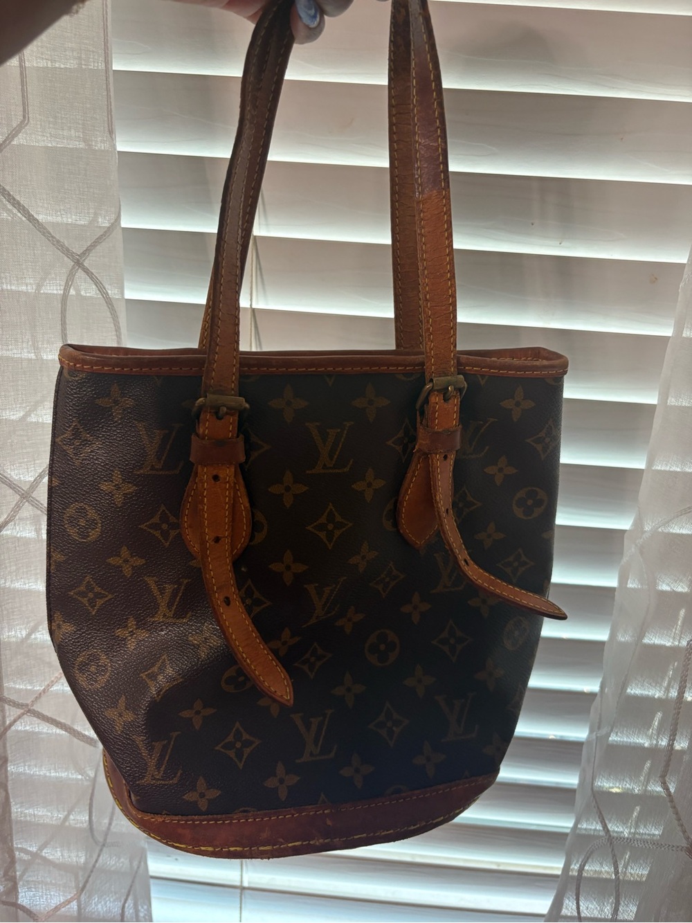 Louis Vuitton Petit Bucket Bag Monogram Canvas- Vintage 2007